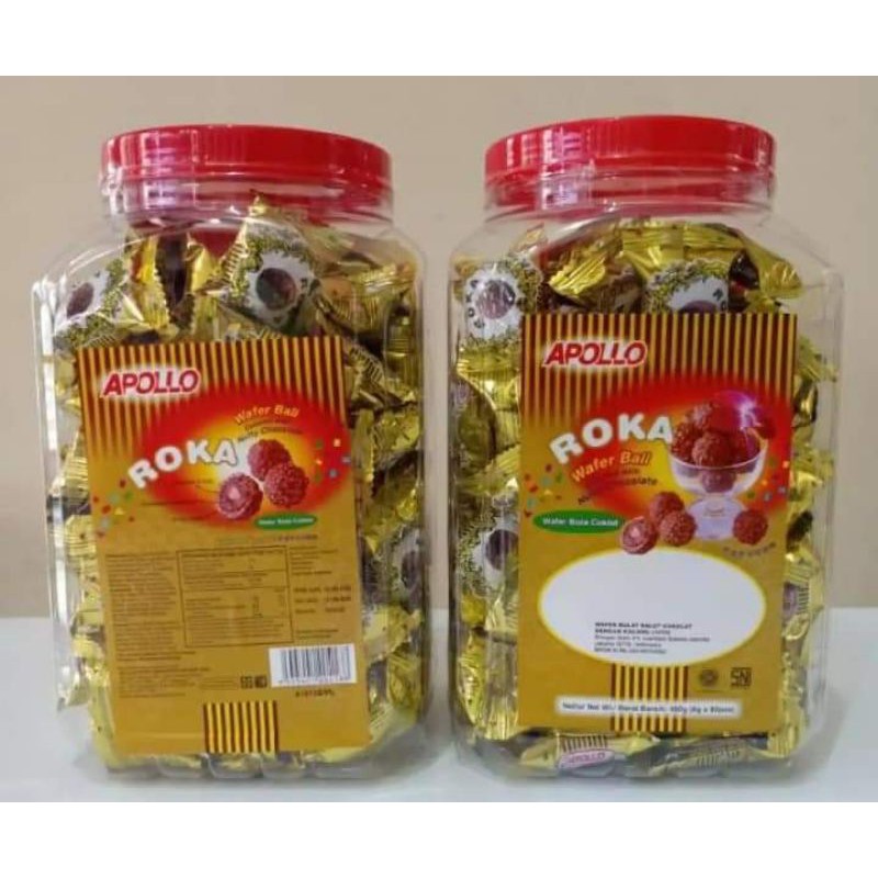 

APOLLO ROCA WAFER BALL COKLAT TOPLES ISI 80