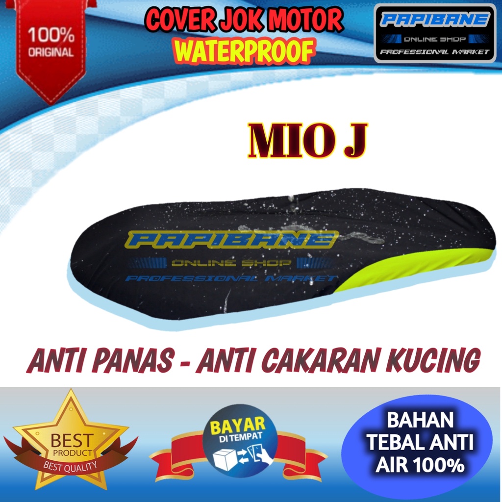 Penutup Jok / Pelapis Jok Motor / Sarung Jok Mio J, Mio S, Soul GT, Fino, Mio Sporty, Anti Air / Cov
