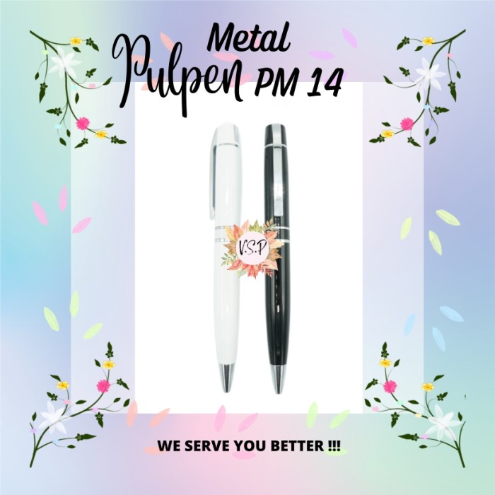 

Promo Terbaru! Pen Promosi-Souvenir Pen Metal PM 14