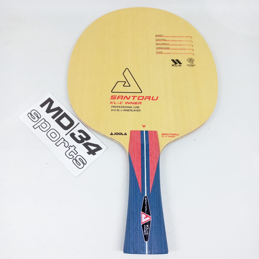 KAYU JOOLA SANTORU KL-C INNER - Blade / Kayu / Bet pingpong