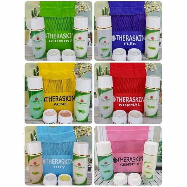 ✿ MADAME ✿ PAKET CREAM THERASKIN ORIGINAL BPOM