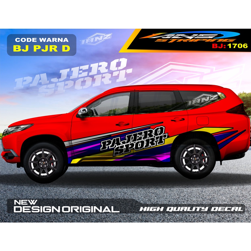 VARIASI STIKER PINTU PICK UP / DECAL PINTU TRAGA GRANMAX / STIKER MOBIL PICK UP / STIKER MOBIL