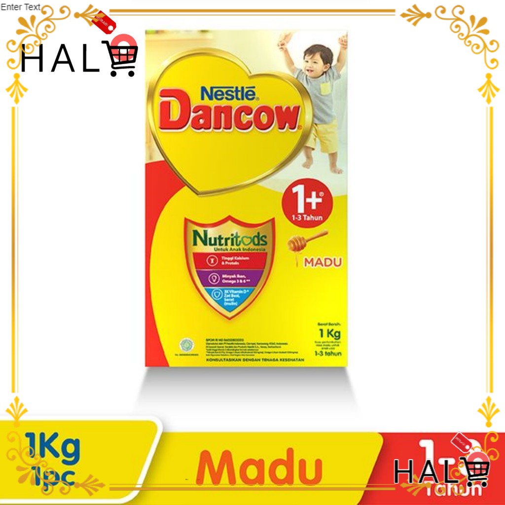 

DANCOW ADVANCED EXCELNUTRI 1+ Madu Box 1kg