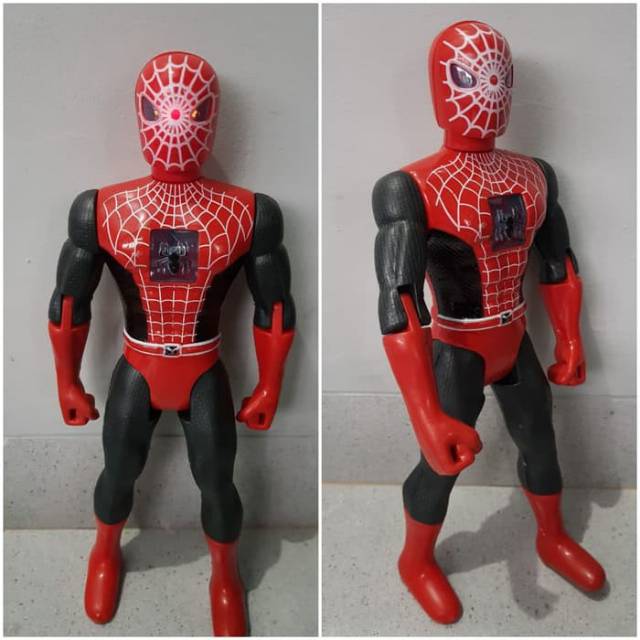 Mainan Robot Spiderman - Mainan Replika Spiderman Bisa Bersuara