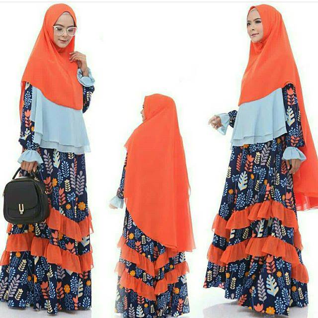 Gamis violet by: ummina