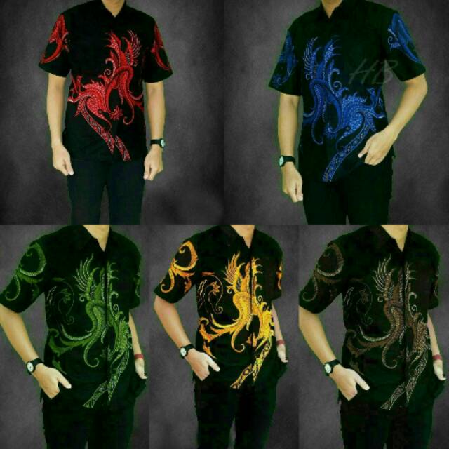 BAJU BATIK PRIA /HEM BATIK /ATASAN BATIK /batik pria