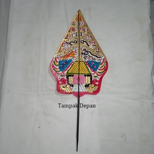 Gunungan Kayon Wayang Kulit Tinggi Keseluruhan 50 Cm 1pcs