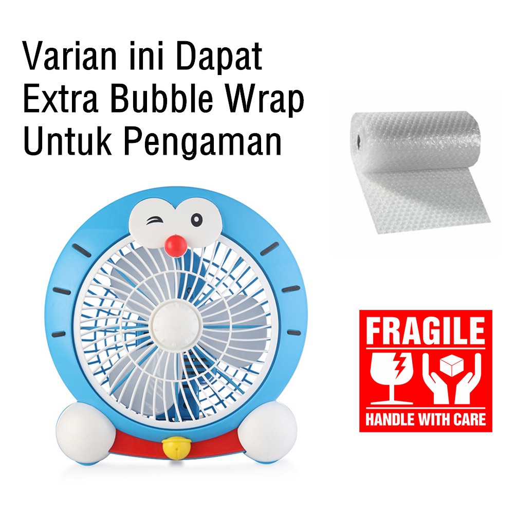 kipas Angin Karater 10inch/Kipas angin meja listrik-Extra Bubble DR