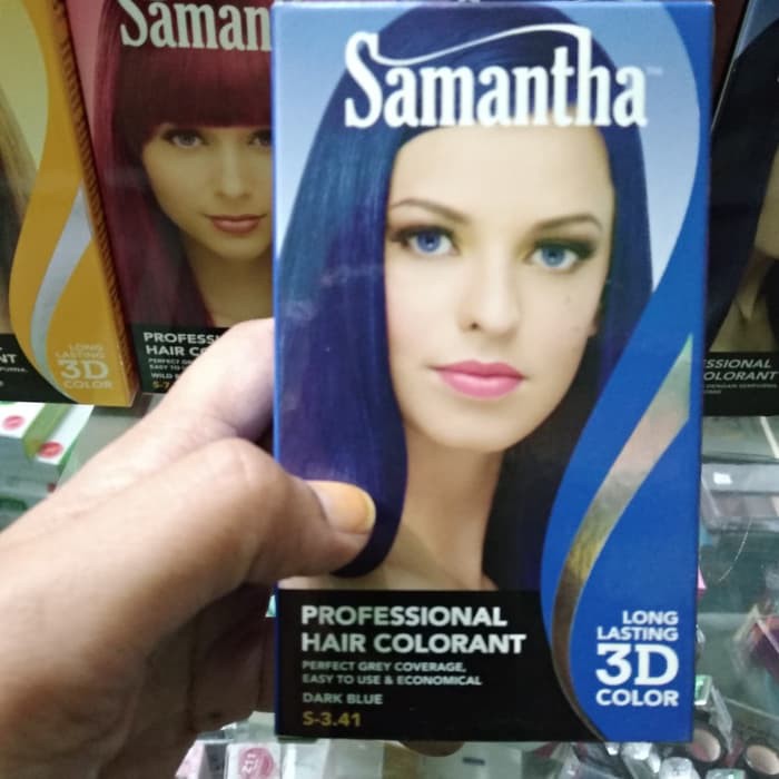  PEWARNA  RAMBUT  HAIR COLORING SAMANTHA 25 GR Shopee Indonesia