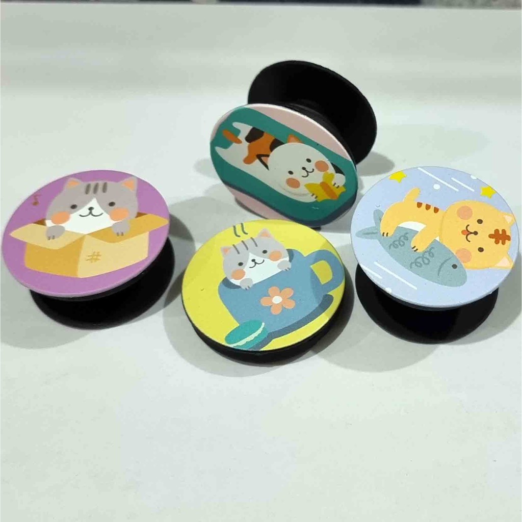 POP SOCKET KARAKTER LUCU POPSOCKET GRIPTOK KARAKTER LUCU MOTIF DELVINS DELVIN SHOP V2