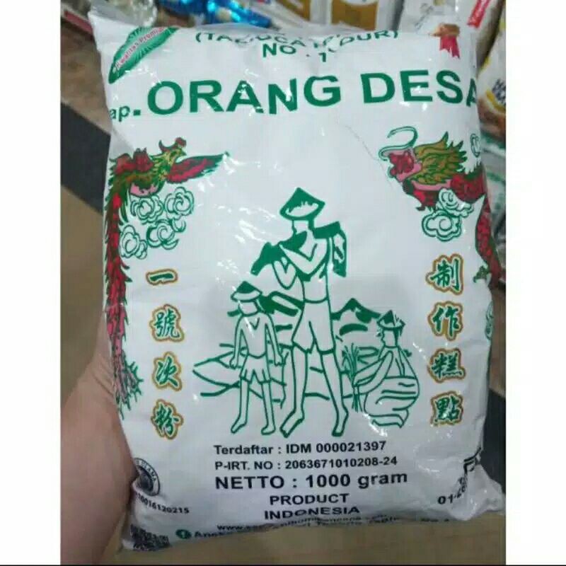 

Tepung Tapioka Cap orang Desa 1kg