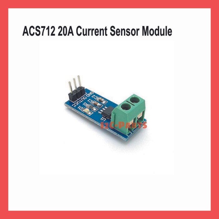 ACS712 20A Range Hall Effect Current Sensor Arus ACS 712 Module