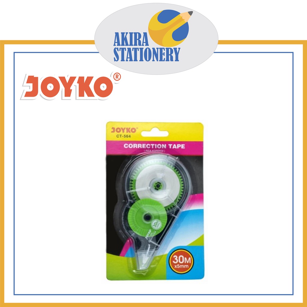 Jual CORRECTION TAPE / TIP EX / TIPE X KERTAS JOYKO CT564 30m