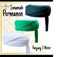 Peci Imamah Permanen (3 Meter)