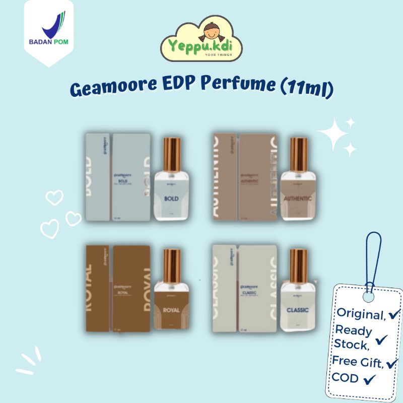 Geamoore Eau De Perfume 11ml - Geamoore EDP Parfum | Parfum Geamoore Kendari