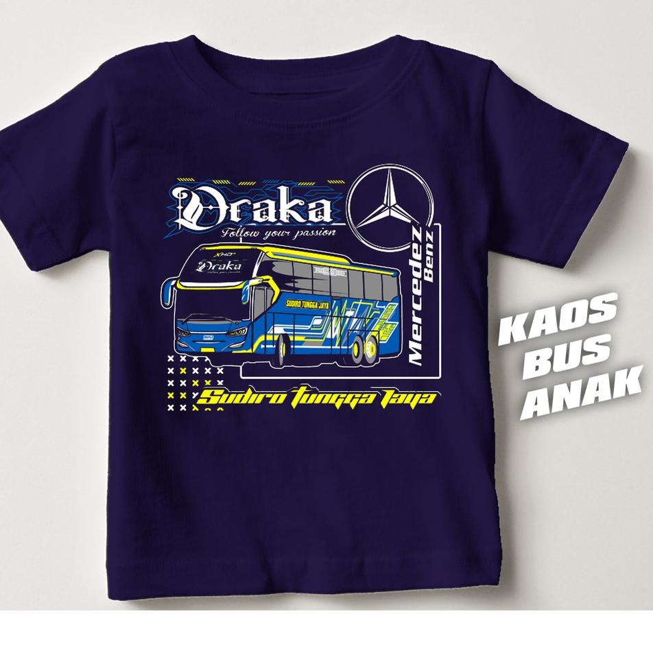 Lagi Tren.. KAOS ANAK BISMANIA STJ DRAKA TERBARU / KAOS BISMANIA ANAK / KAOS BIS ANAK / KAOS ANAKBIS