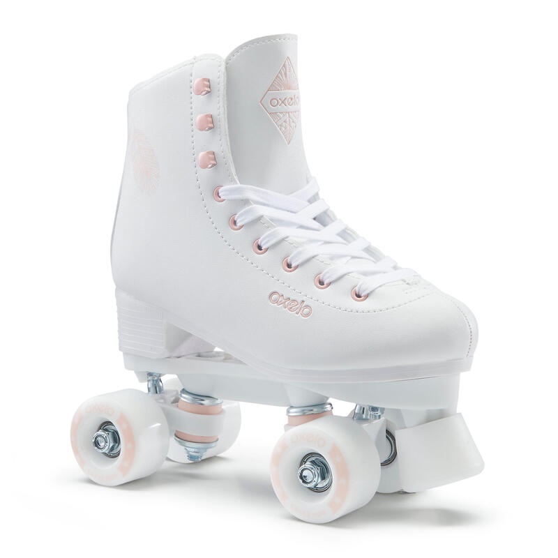 OXELO Sepatu Roda 4 Anak dan Dewasa Artistic Quad Skates