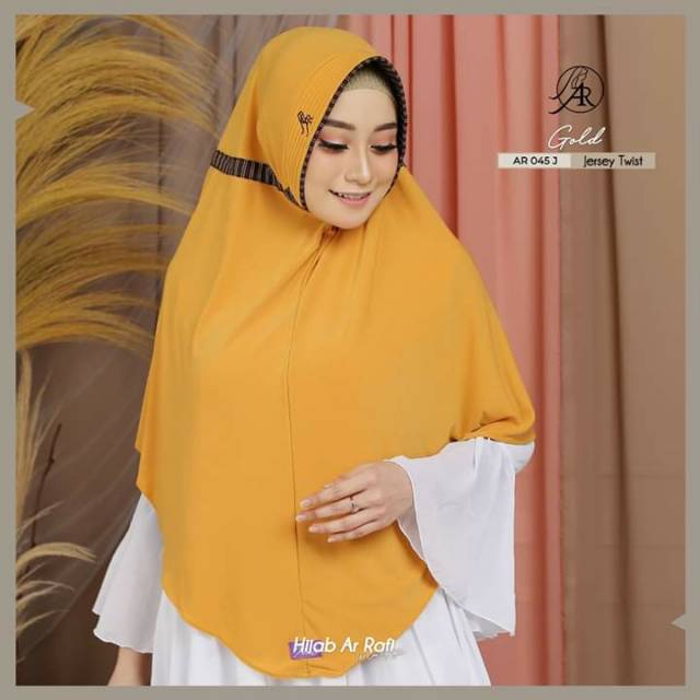 Hijab arrafi 045 jumbo garis