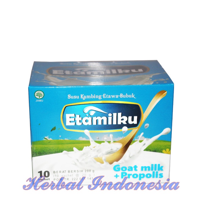 

SUSU KAMBING ETAWA BUBUK ETAMILKU ASLI ORIGINAL ISI 10 SASHET AMPUH