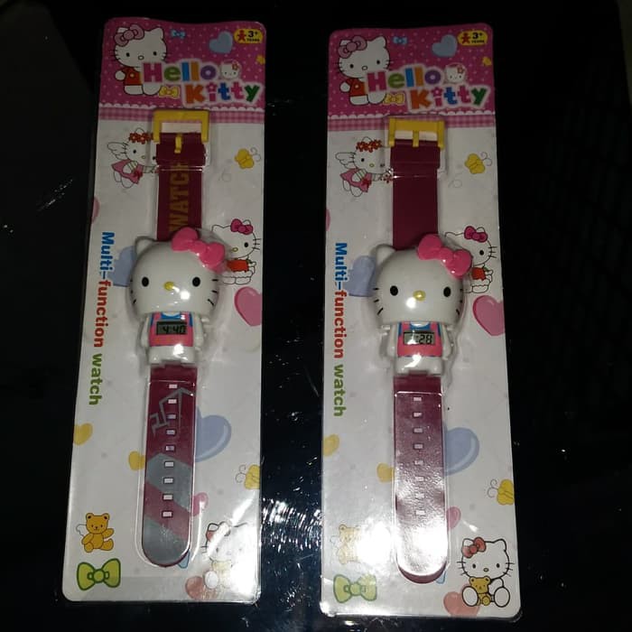 JAM TANGAN ANAK KARAKTER HELLO KITTY JAM TANGAN ANAK CEWEK