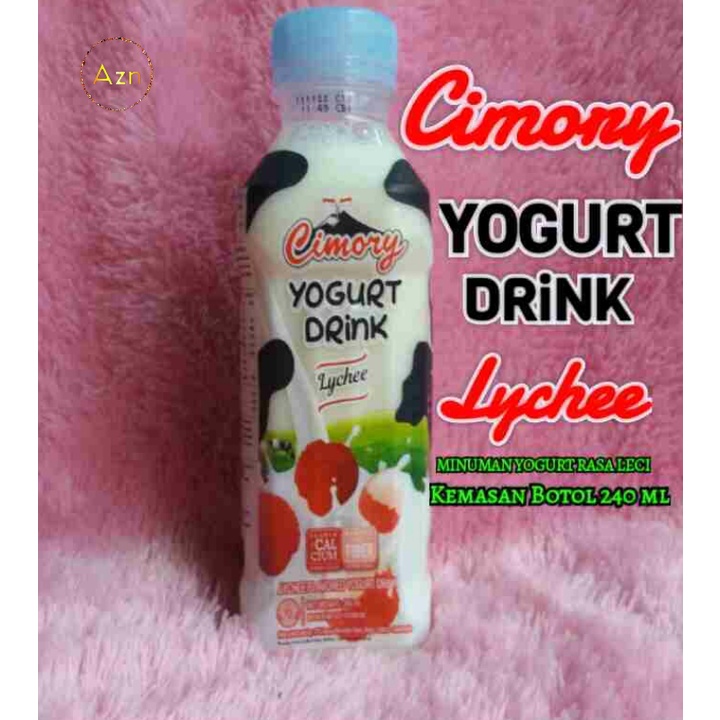 

Cimory yogurt drink rasa leci / lychee kemasan botol 240ml