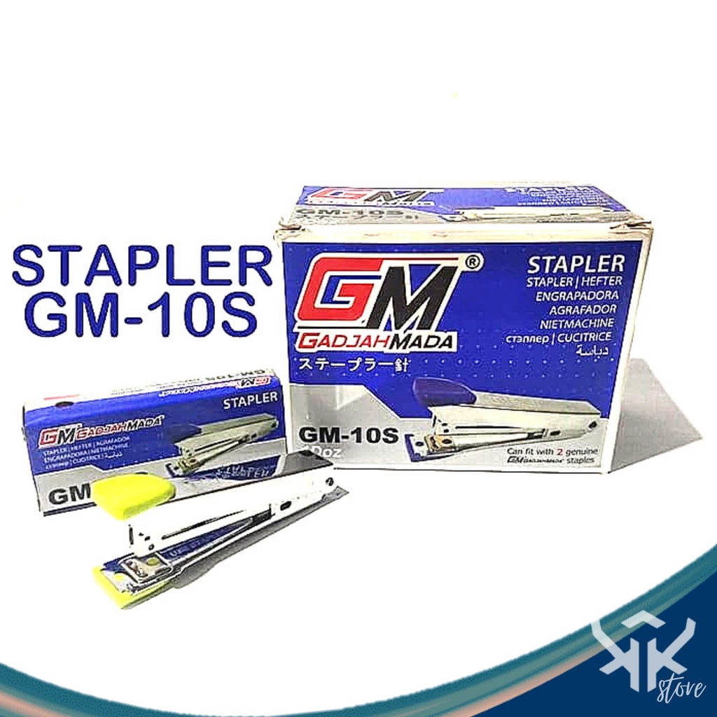 

Staples GM-10S Bisa Isi 2 Steples / Stapler Gajah Mada