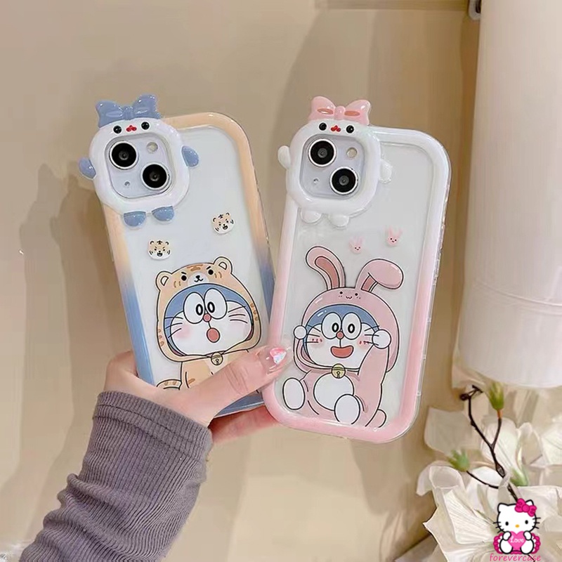 Soft Case Motif Doraemon Untuk VIVO Y35 Y22 Y15s Y01 Y50 Y30 Y12i Y21s Y12 Y20 Y33T Y21T Y21T Y21T Y11 Y15 T1X Y33s