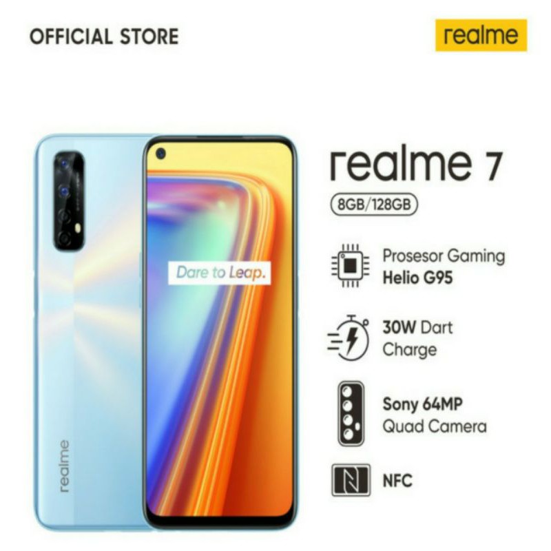 REALME 7 RAM 8/128 GB GARANSI RESMI REALME INDONESIA