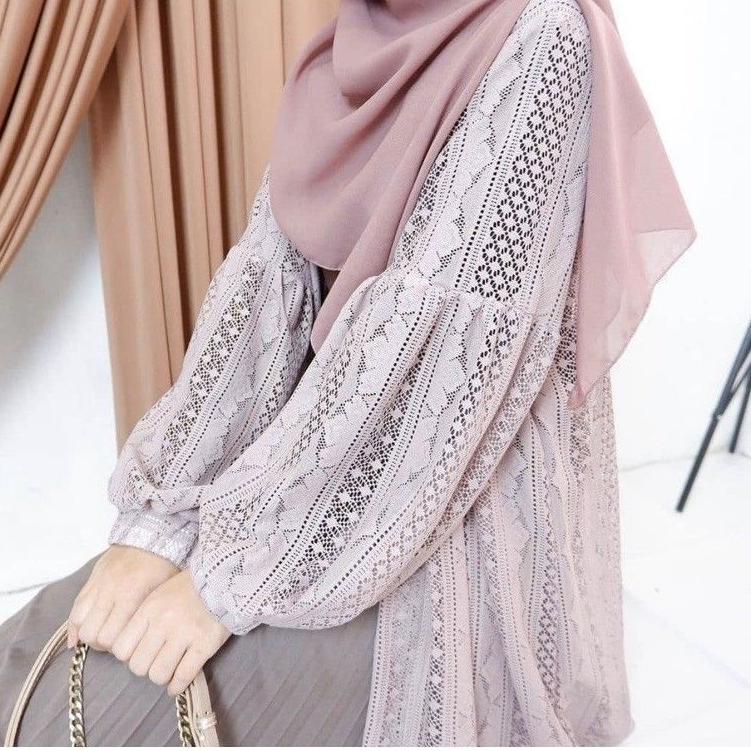 [Dpt31au22ᴵ] Cardigan Brukat Outerwear Kardigan Cardigan Brukat Panjang Cardigan Brukat Panjang Oute