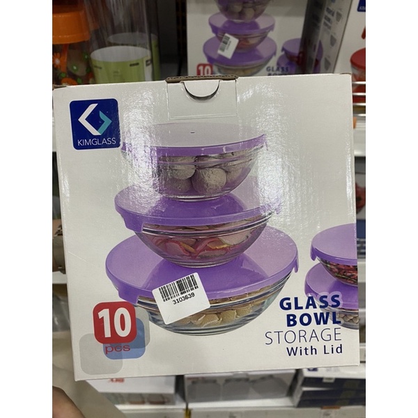 Glass bowl storage isi 10 DIY