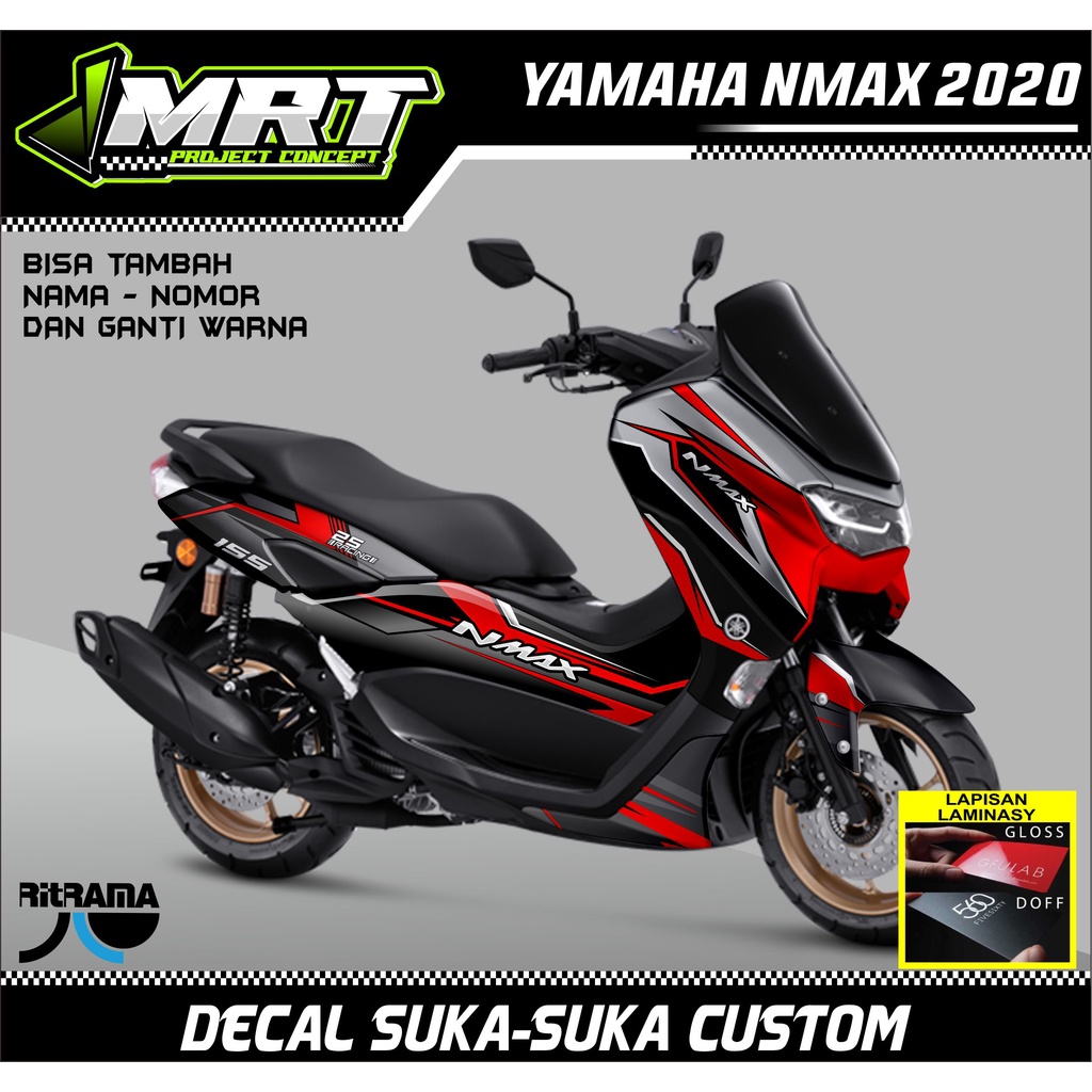 DECAL NMAX NEW - STIKER FULL BODY NMAX 2020 - STIKER  NMAX FULL BODY