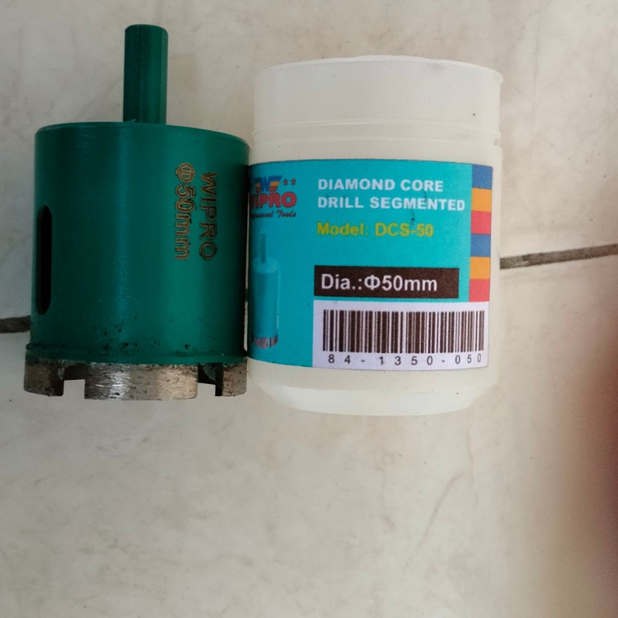 Diamond Core Drill Segmented DCS 50mm Bor Granit 50mm