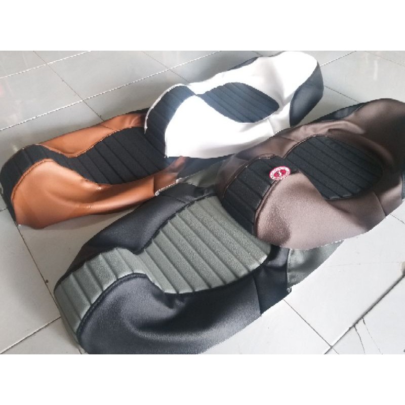KULIT JOK GENIO/SCOOPY/BEAT/VARIO SEMI/DOUBLE SEAT CAFERACER