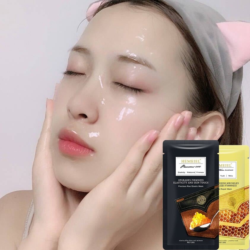 【BPOM】HEMEIEL FACIAL MASKER Sheet Mask 5pcs Brightening Moisturizing Skincare Hydrating Essence Face