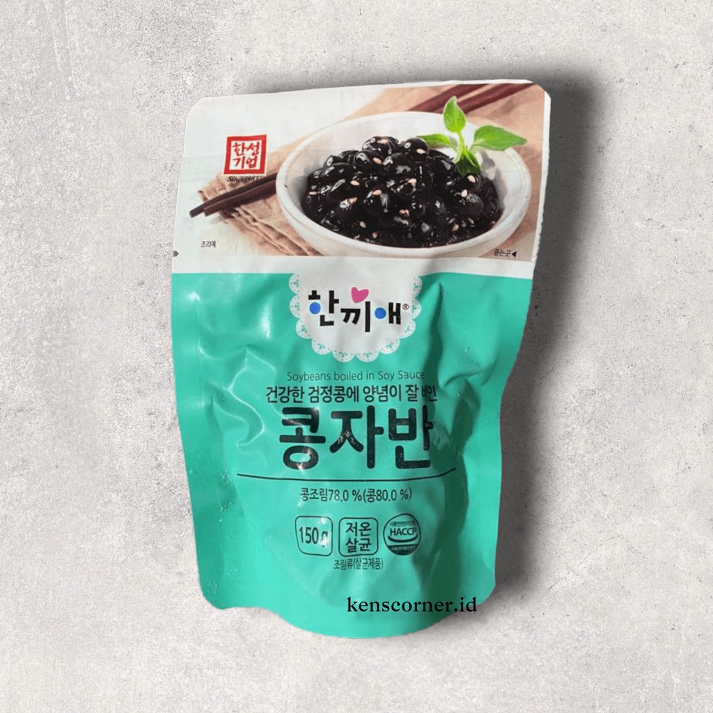 Hansung Soybeans Boiled in Soy Sauce / Kacang Kedelai Rebus Kecap