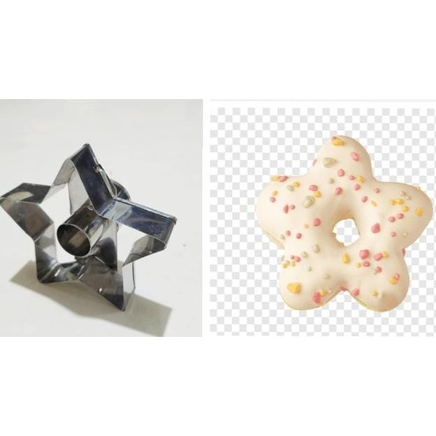 Cetakan Donat karakter/ cookie cutter/ Bahan Stainless