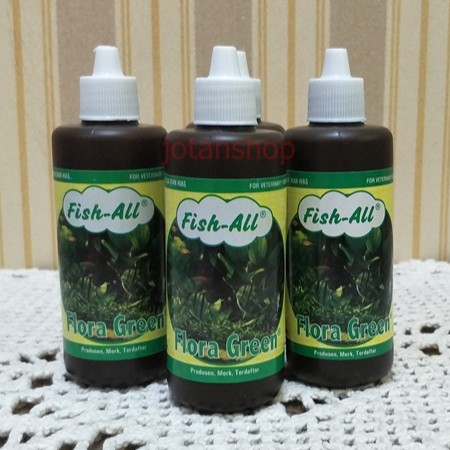 FISH ALL FLORA GREEN PUPUK CAIR AQUASCAPE AQUARIUM