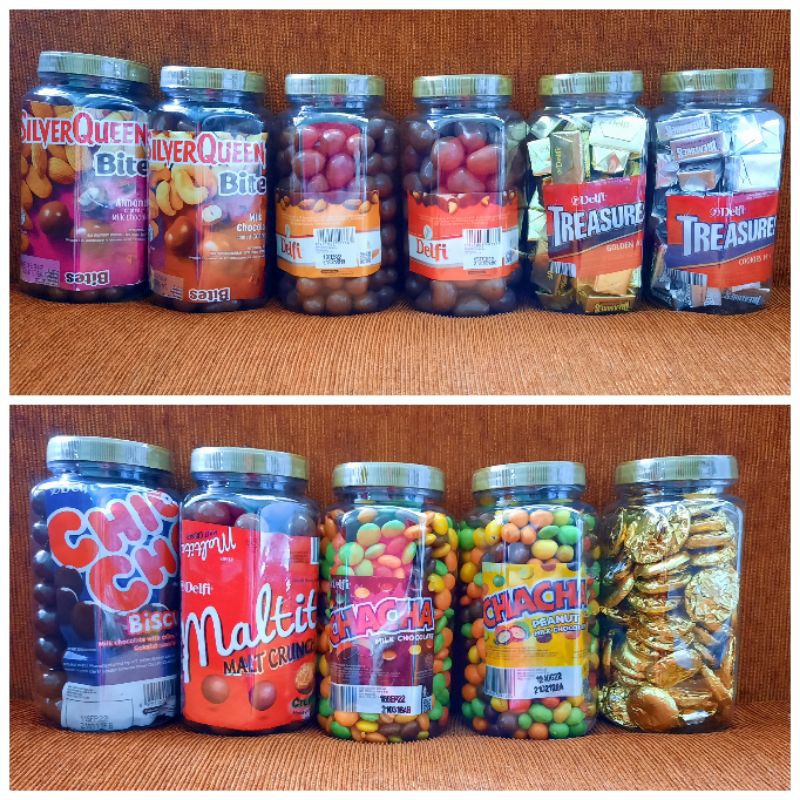 

Coklat tabung 700ml / coklat delfi tabung / coklat toples