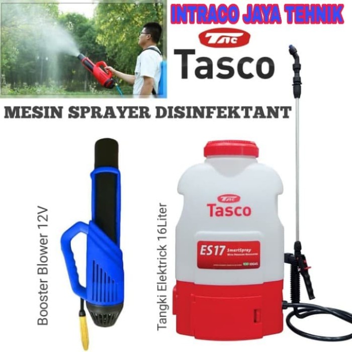 Alat Mesin Semprot Sprayer Tasco Elektrick + Blower Booster Sprayer