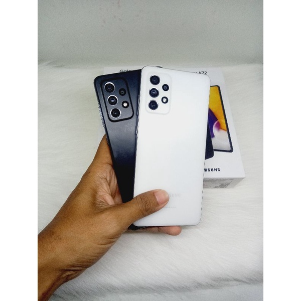 SAMSUNG GALAXY A72  LENGKAP SEKEN SECOND BEKAS MURAH Ram 8 Rom 256GB dan 128GB