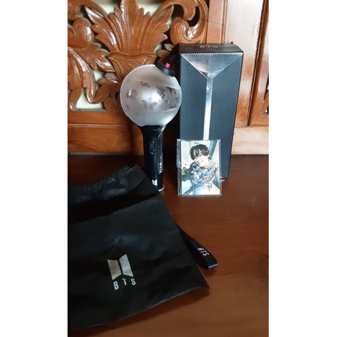 WTS PRELOVED BTS LIGHTSTICK OFFICIAL VER 3 ARMY BOMB JUAL MURAH