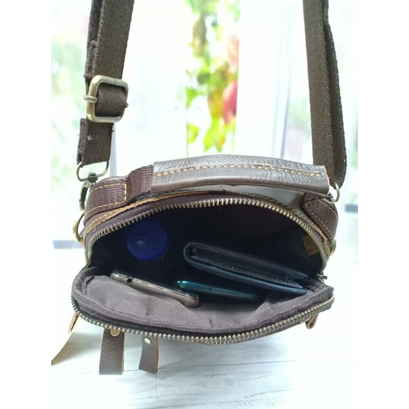 TAS KULIT PRIA SELEMPANG K-TB5906