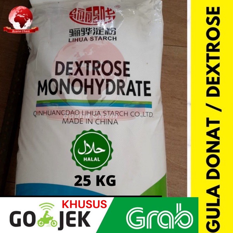 

Gula Donat 25 kg KHUSUS GOSEND/ Gula Dingin Tepung / Dextrose Monohydrate / Filler