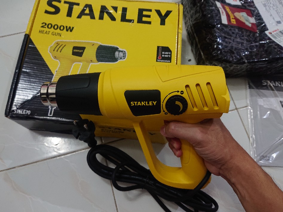 Mesin Pemanas Hot Gun Heat Gun Stel670 Stanley Stel 670
