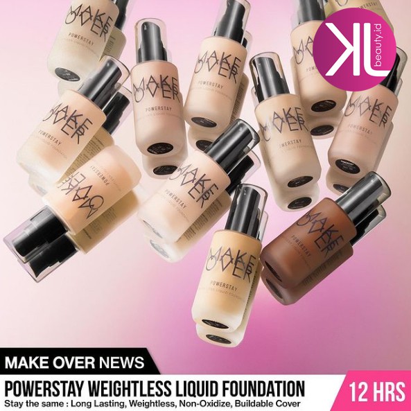 MAKE OVER Powerstay Weightless Liquid Foundation