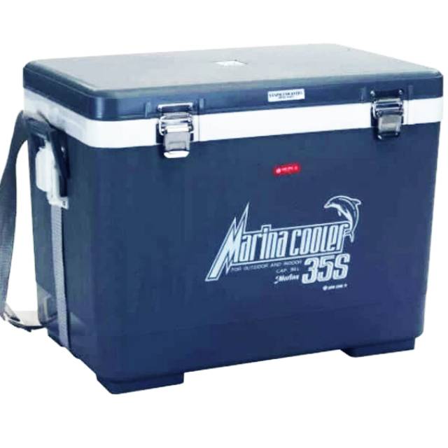 Marina 35 Food Storage Cooler Box Lion Star Kapasitas 33 Liter Kotak Tempat Penyimpanan Pendingin Makanan Minuman Sayur Buah Daging Es Krim Es Batu Ice Cube Cool Box