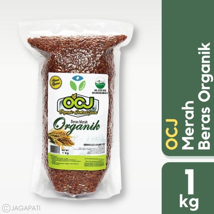 

OCJ - Beras Merah Pecah Kulit Vakum 1kg - Beras Organik - Jagapati