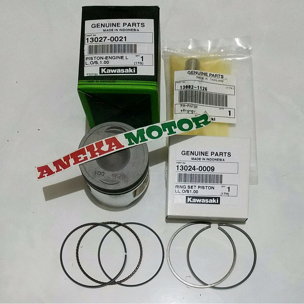 Piston Ring Piston Pen Piston OS 100 Kawasaki KLX 150  Kawasaki Parts