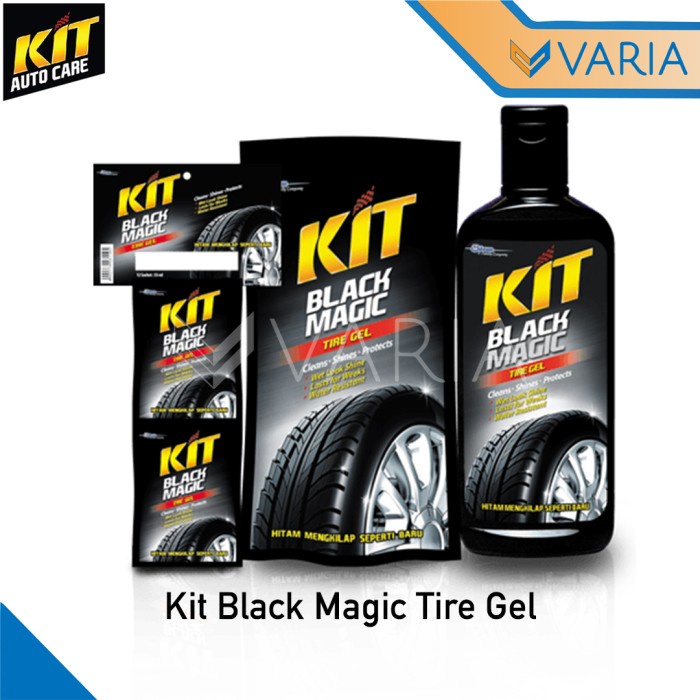 Kit Black Magic Tire Gel Semir Pengkilap Ban Bottle Botol 270 ml