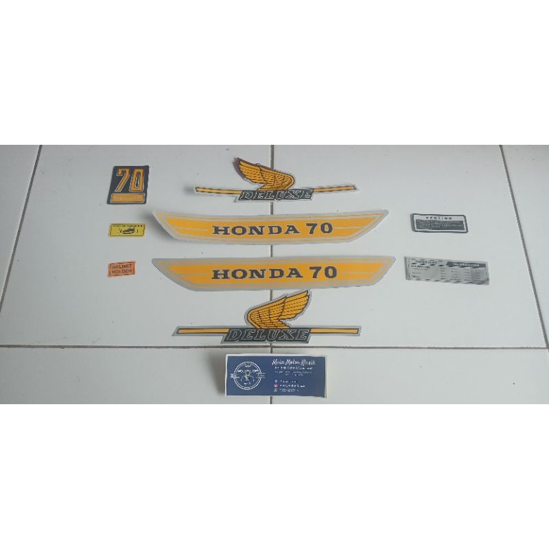 Sticker Stiker Setiker striping stripping c70